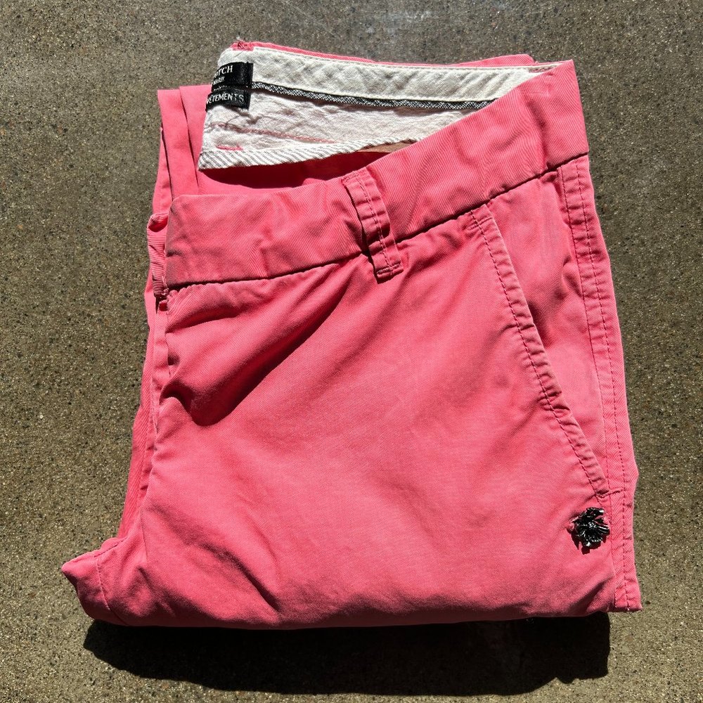 Maison Scotch La Femme Selon Marie Pink Pants Comfortable Size W25 L32